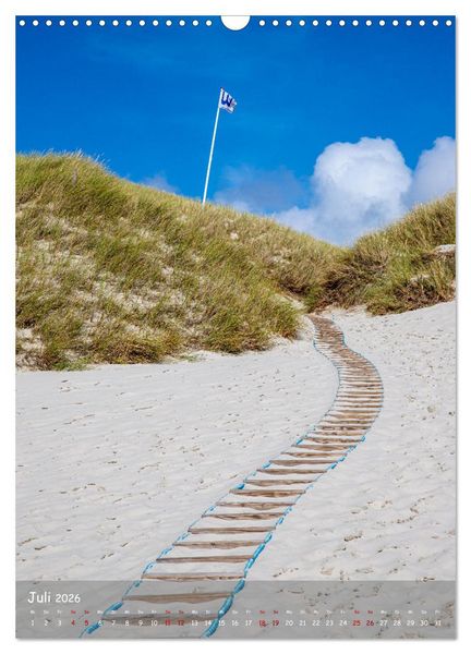 Produktbild: Nordfriesland, Zwischen St. Peter Ording und Sylt (Wandkalender 2026 DIN A3 hoch), CALVENDO Monatskalender