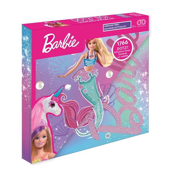 Produktbild: DIAMOND DOTZ - Diamond Painting Meerjungfrau Barbie