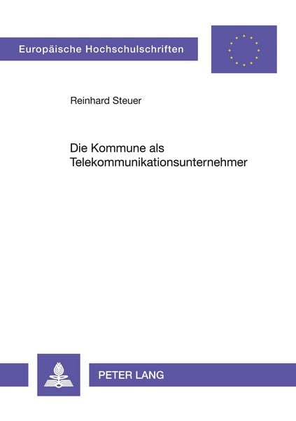 Produktbild: Die Kommune als Telekommunikationsunternehmer