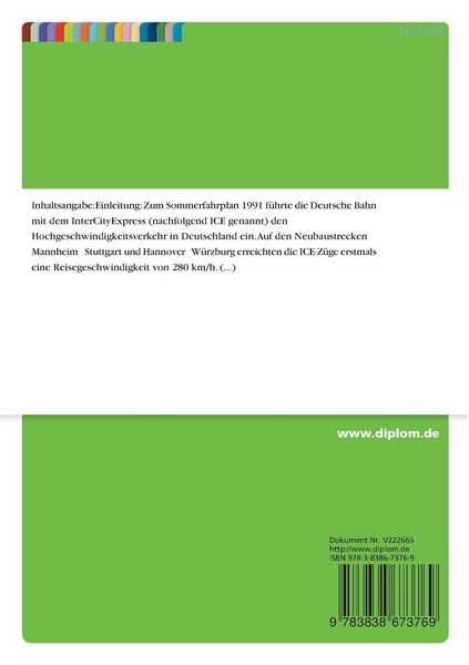 Produktbild: Verlagerung des innerdeutschen Luftverkehrs auf die Schiene