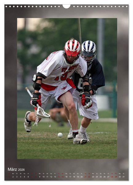 Produktbild: Teamsport - LACROSSE (Wandkalender 2026 DIN A3 hoch), CALVENDO Monatskalender