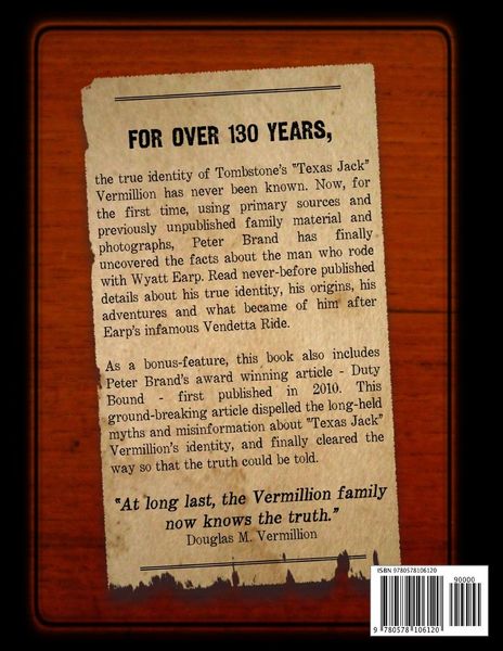 Produktbild: The Story of Texas Jack Vermillion