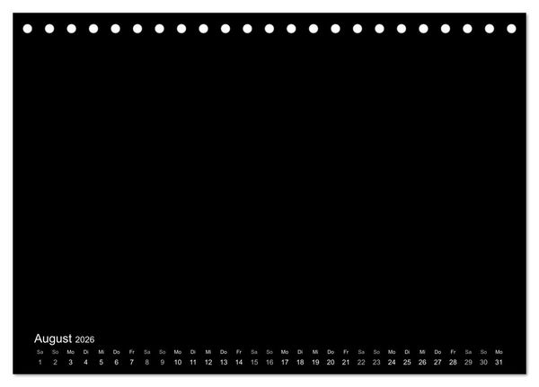Produktbild: Bastelkalender: DIY Kreativ-Kalender -schwarz- (Tischkalender 2026 DIN A5 quer), CALVENDO Monatskalender