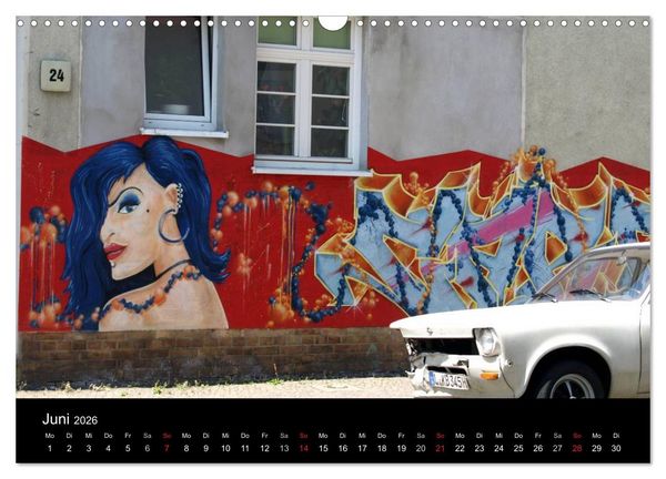 Produktbild: Grafitti 2026 (Wandkalender 2026 DIN A3 quer), CALVENDO Monatskalender