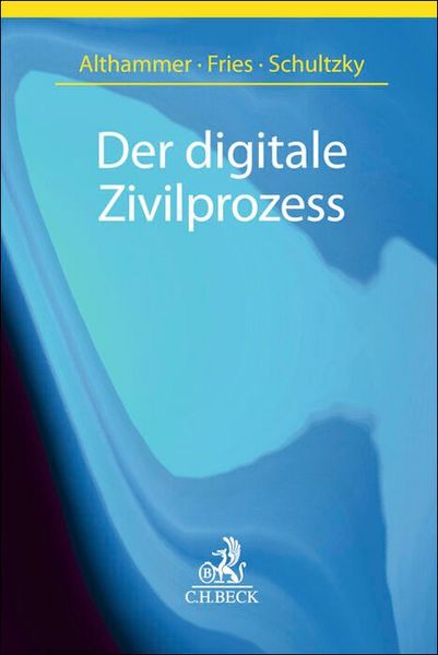 Produktbild: Der digitale Zivilprozess