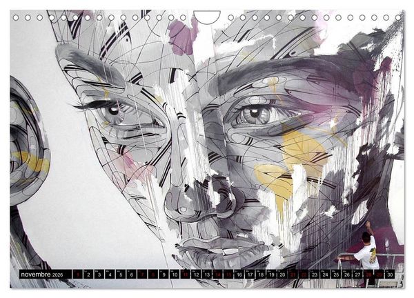 Produktbild: L'art des murs (Calendrier mural 2026 DIN A4 vertical), CALVENDO calendrier mensuel