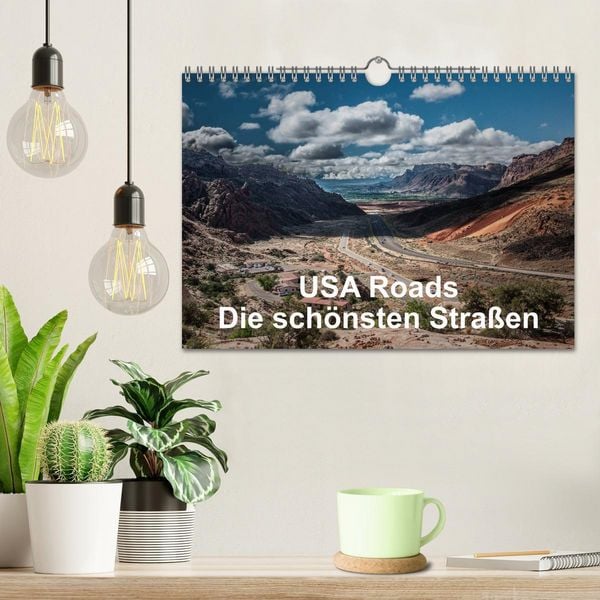 Produktbild: USA Roads (Wandkalender 2026 DIN A4 quer), CALVENDO Monatskalender