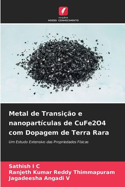 Produktbild: Metal de Transi&ccedil;&atilde;o e nanopart&iacute;culas de CuFe2O4 com Dopagem de Terra Rara