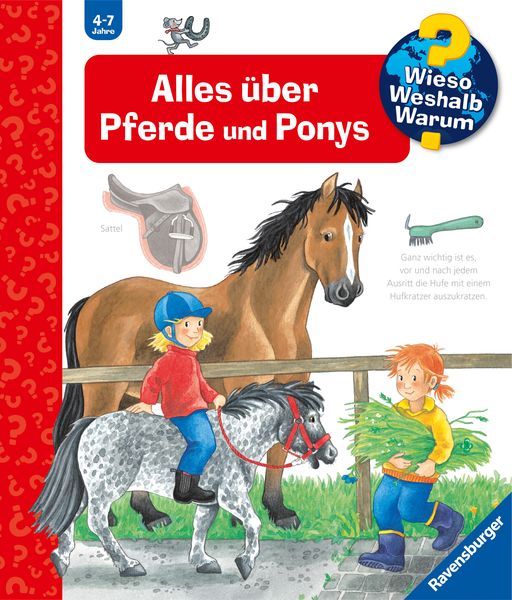 Produktbild: Wieso? Weshalb? Warum? Kernreihe, Band 21 - Alles über Pferde und Ponys