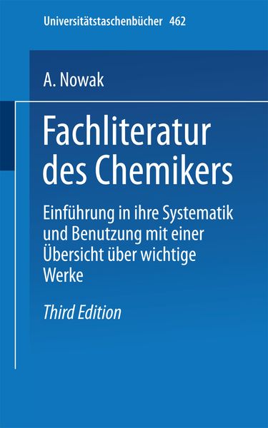 Produktbild: Fachliteratur des Chemikers