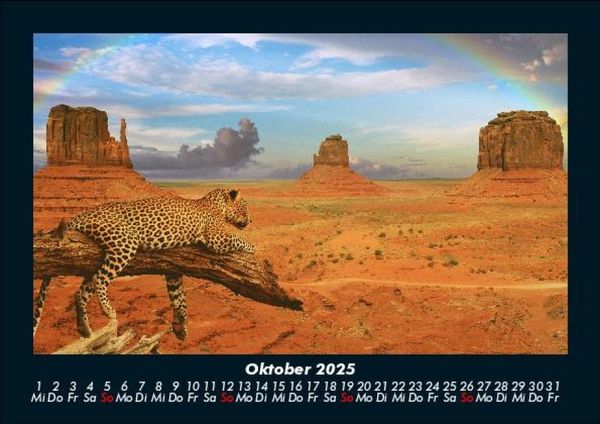 Produktbild: Mit Fantasy durch's Jahr 2025 Fotokalender DIN A5