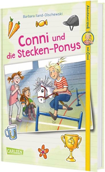 Abenteuerspaß mit Conni 4: Conni und die Stecken-Ponys, Gebundene Ausgabe von Barbara Iland-Olschewski, Carlsen, 9783551191946