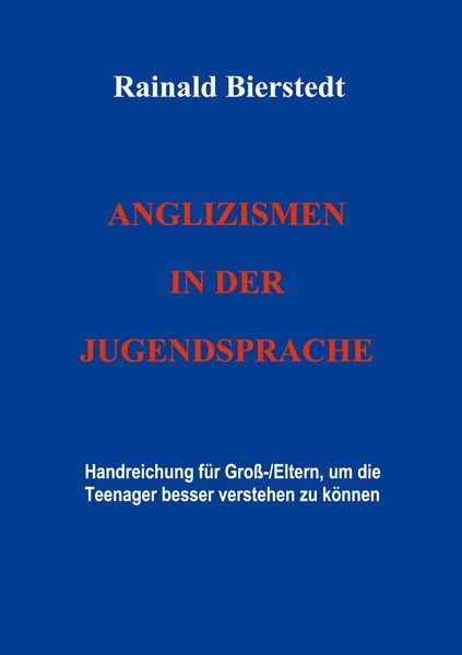 Produktbild: Anglizismen in der Jugendsprache