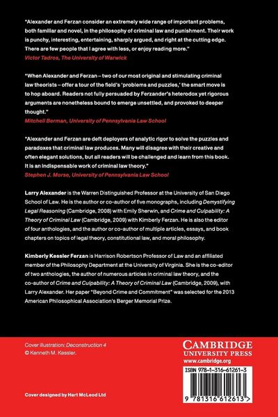 Produktbild: Reflections on Crime and Culpability