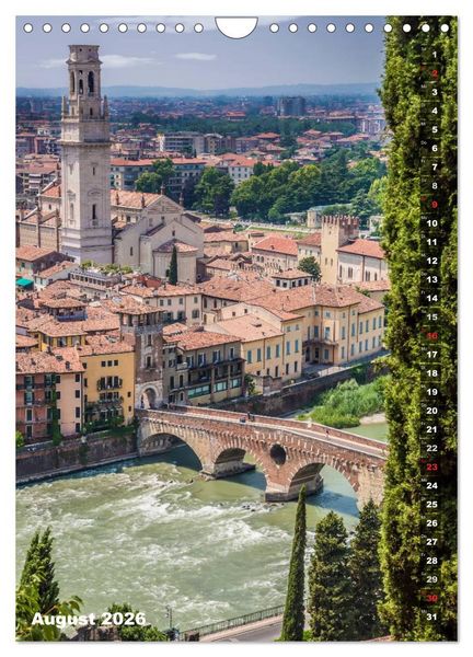 Produktbild: VERONA Bildsch&ouml;ne Altstadt (Wandkalender 2026 DIN A4 hoch), CALVENDO Monatskalender