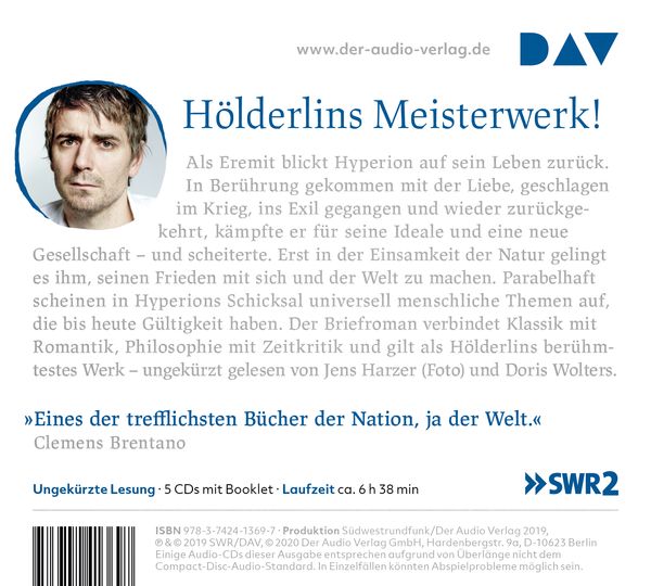 Produktbild: Hyperion oder Der Eremit in Griechenland