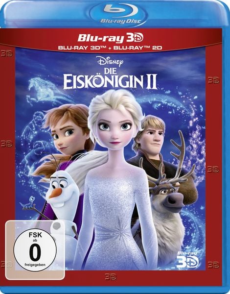 Produktbild: Die Eiskönigin 2 (+ Blu-ray 2D)