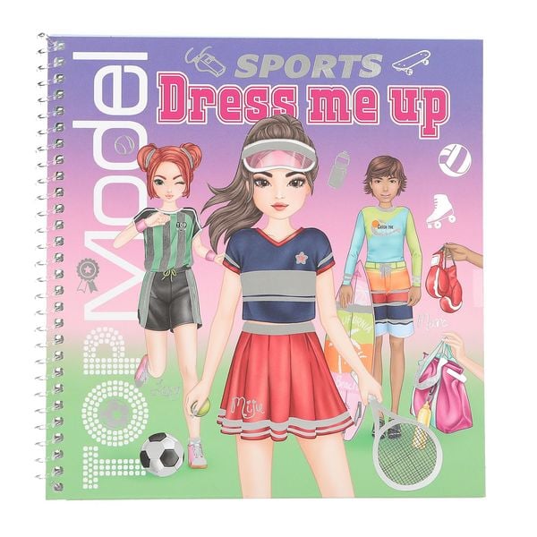 Produktbild: TOPModel Dress Me Up Stickerbuch Sports