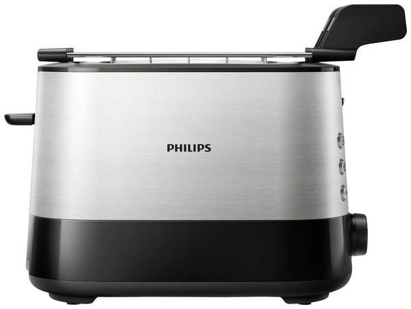 Philips Home HD2639/90 Toaster Silber, Schwarz