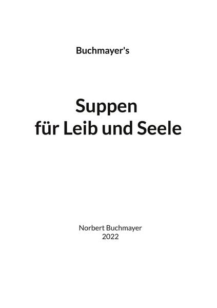Produktbild: Suppen f&uuml;r Leib und Seele