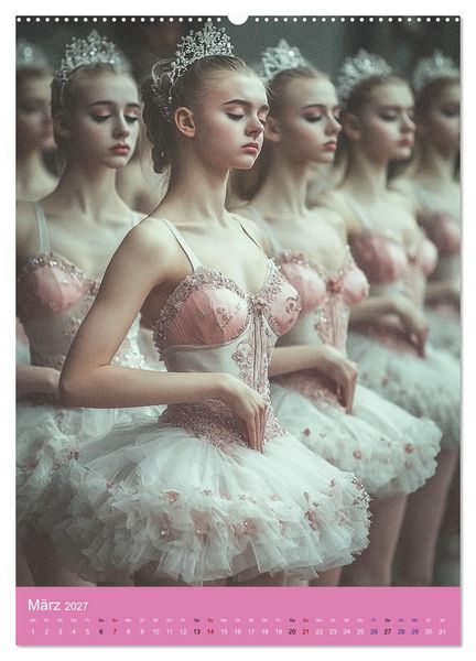Produktbild: Sch&ouml;nheit und Eleganz im Ballett (hochwertiger Premium Wandkalender 2027 DIN A2 hoch), Kunstdruck in Hochglanz