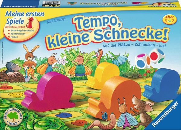 Produktbild: Tempo, kleine Schnecke! - Kinderspiel ab 3 Jahre