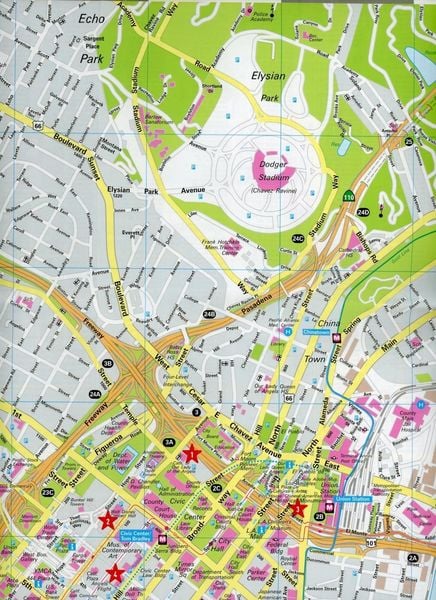 MARCO POLO Cityplan Los Angeles 1:12 000