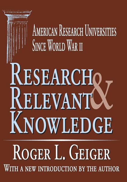 Produktbild: Research and Relevant Knowledge