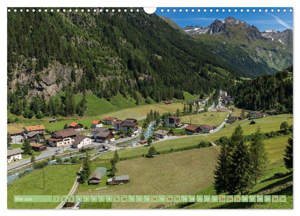 Produktbild: Pitztal in Bildern (Wandkalender 2026 DIN A3 quer), CALVENDO Monatskalender