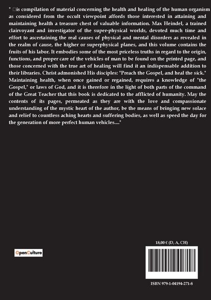 Produktbild: Occult principles of health and healing