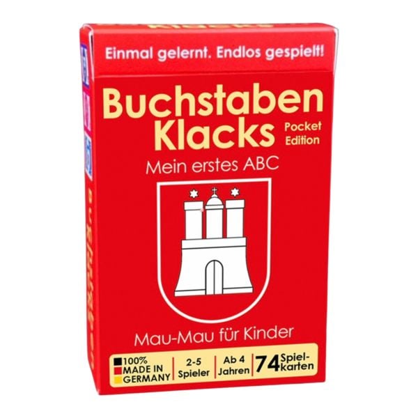 Produktbild: Buchstaben Klacks &ndash; Das ABC spielerisch entdecken (Pocket Edition - Hamburg))