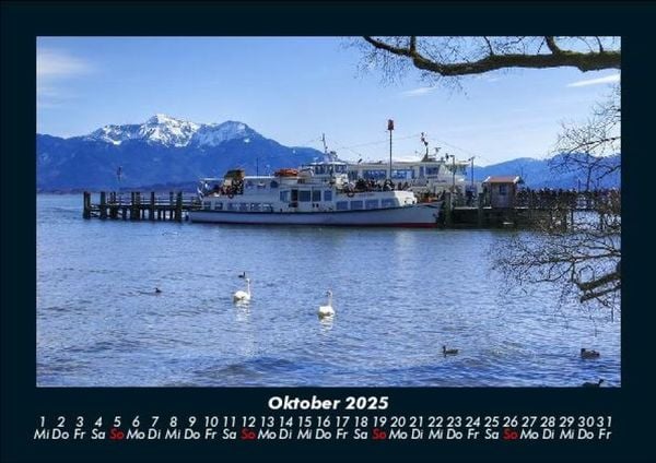 Produktbild: Schiffe 2025 Fotokalender DIN A5