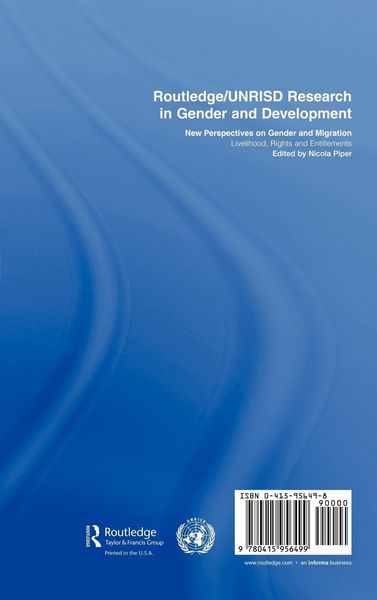 Produktbild: New Perspectives on Gender and Migration