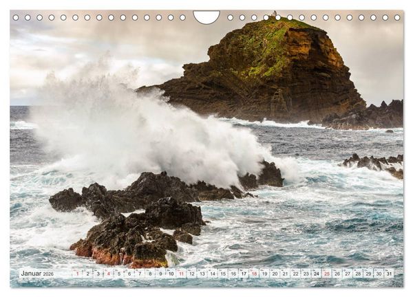 Produktbild: Madeira - eine Rundreise (Wandkalender 2026 DIN A4 quer), CALVENDO Monatskalender