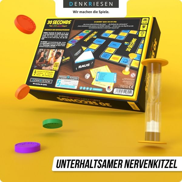 Produktbild: DENKRIESEN - 30 Seconds&reg; - "Nur die Zeit kann euch stoppen!"