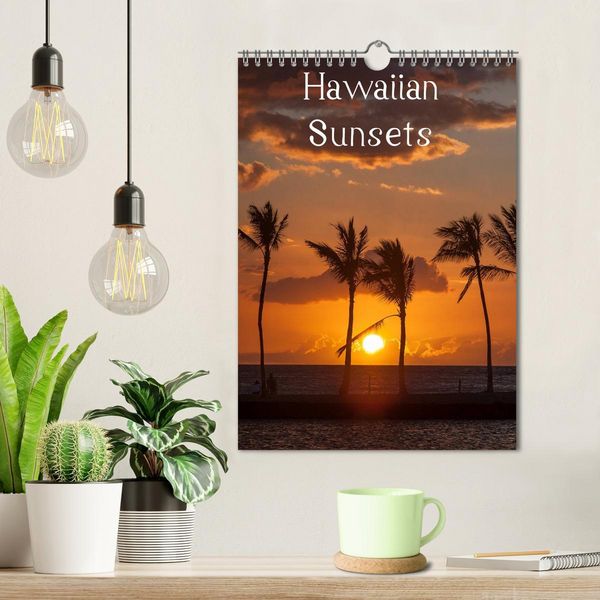Produktbild: Hawaiian Sunsets (Wandkalender 2026 DIN A4 hoch), CALVENDO Monatskalender