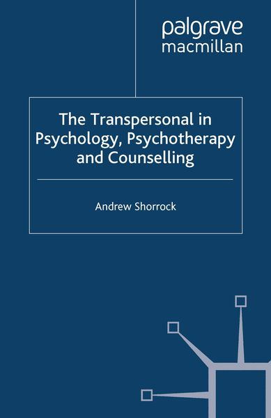 Produktbild: The Transpersonal in Psychology, Psychotherapy and Counselling
