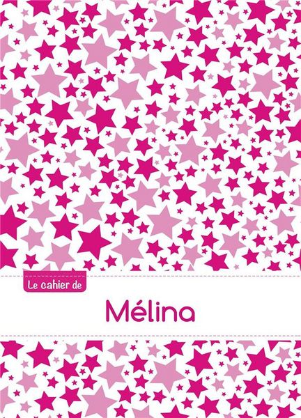 Produktbild: Cahier melina blanc,96p,a5