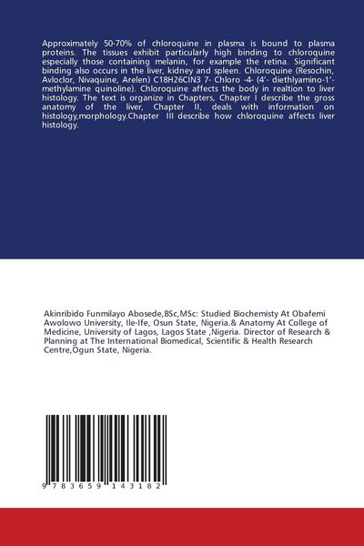 Produktbild: Chloroquine and liver histology