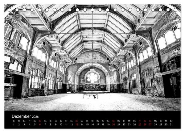 Produktbild: lost beauty (Tischkalender 2026 DIN A5 quer), CALVENDO Monatskalender