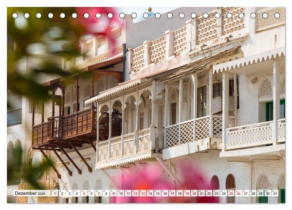 Produktbild: Entlang der K&uuml;ste von Muscat (Tischkalender 2026 DIN A5 quer), CALVENDO Monatskalender