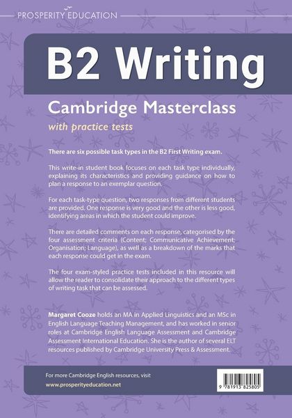 Produktbild: B2 Writing | Cambridge Masterclass with practice tests