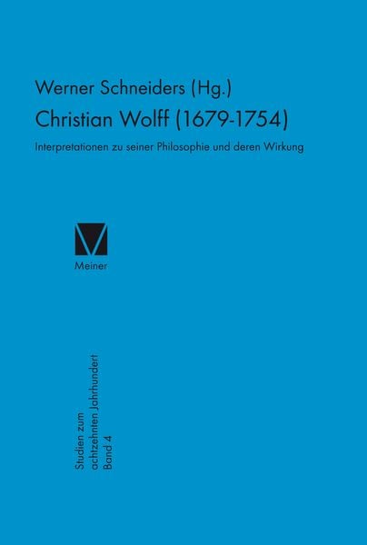 Produktbild: Christian Wolff 1679&ndash;1754