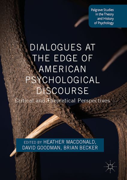 Produktbild: Dialogues at the Edge of American Psychological Discourse