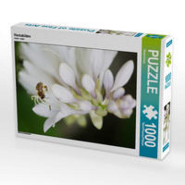 CALVENDO Puzzle Hostablüten 1000 Teile Lege-Größe 48 x 64 cm Foto-Puzzle Bild von Gisela Kruse