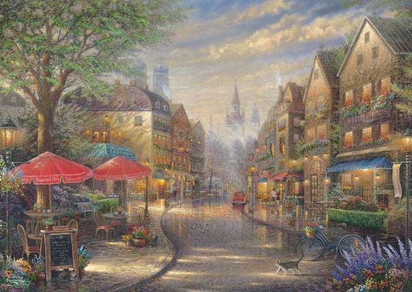 Produktbild: Cafe in M&uuml;nchen (Puzzle)