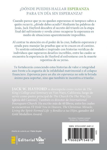 Produktbild: El Esperanza Para Un D&iquest;&iquest;a Sin Esperanza