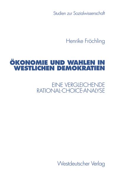 Produktbild: Demokratie und Wahlen in westlichen Demokratien