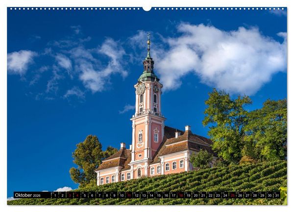 Produktbild: Herbst rund um den Bodensee (Wandkalender 2026 DIN A2 quer), CALVENDO Monatskalender