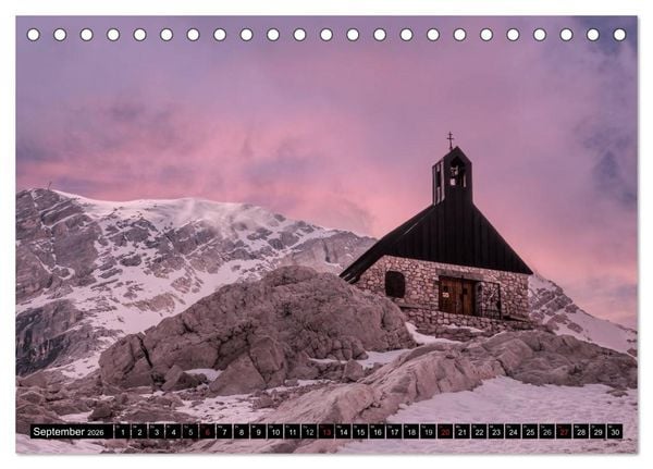 Produktbild: Traumlandschaft Werdenfelser Land - Teil I (Tischkalender 2026 DIN A5 quer), CALVENDO Monatskalender